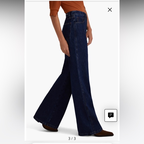 Favorite Daughter The Masha High Waist Wide Leg Jeans - Picture 3 of 6